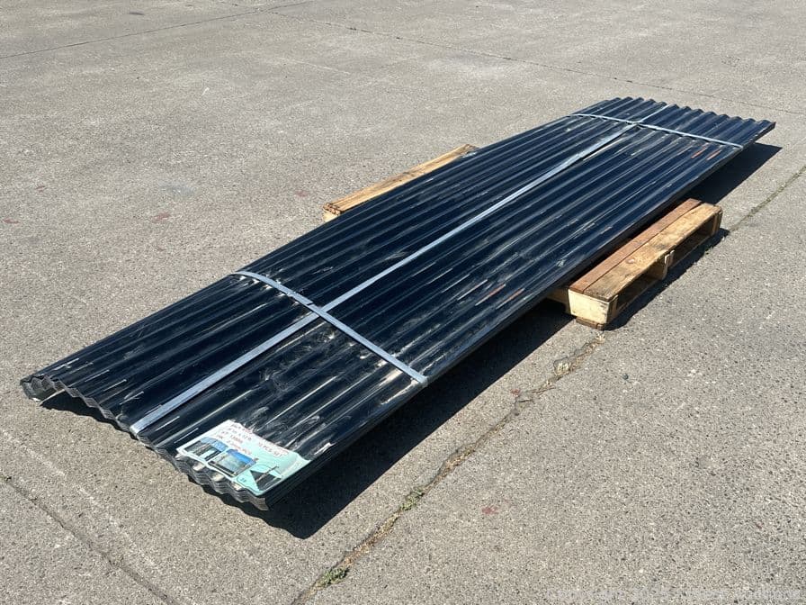 70-black-metal-roof-wall-panels-12-39-x35-34-x0-3mm-unused-592527